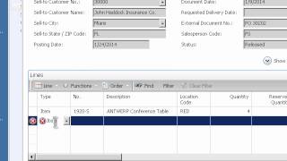 Dynamics NAV 2013 - Quick Entry
