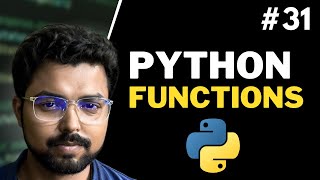 31. Functions in Python | Python for Beginners in Hindi (Full Course)