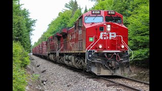 [4K] Chasing CP Train 142 on the Moosehead East Sub (6/26/2021)