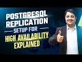 PostgreSQL High-Availability Done using the components - PostgreSQL, patroni , etcd and HAProxy