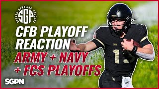 CFB Playoff Reaction + Army vs Navy & FCS Playoff Games (Ep. 1825)