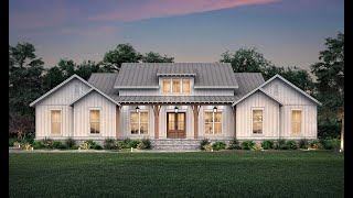 Modern Farmhouse Plan #50-412