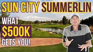 Sun City Summerlin What's $500K in a 55+ Las Vegas Retirement Community