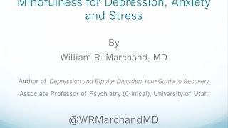 Mindfulness for Depression Anxiety and Stress