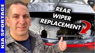 KIA Sportage Rear Wiper Replacement 2011-2020