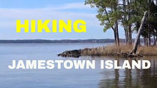 HIKING  JAMESTOWN ISLAND, VA// AMAZING BIRDS