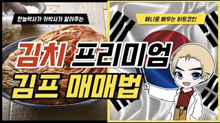 김치프리미엄이란? 김프매매법, 김프적용 (애니로 배우는 비트코인)