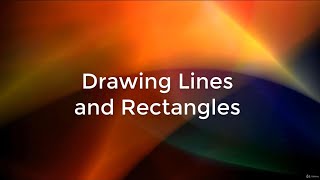 OpenCV - Drawing Lines and Rectangles