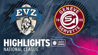 EV Zoug - Genève-Servette HC 1-5 (1-1; 0-3; 0-1)