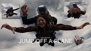 SKYDIVING FOR THE FIRST TIME!!! (13,000FT)