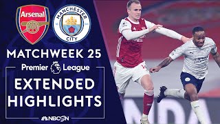 Arsenal v. Manchester City | PREMIER LEAGUE HIGHLIGHTS | 2/21/2021 | NBC Sports