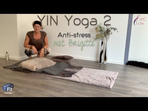 Train2bFit@home Yin Yoga 3 ANTI STRESS Met Brigitte - YouTube