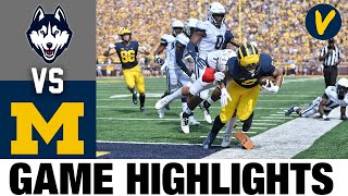 UConn vs #4 Michigan | 2022 College Football Highlights