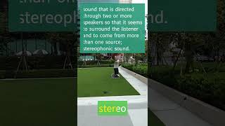 stereo | w english practice