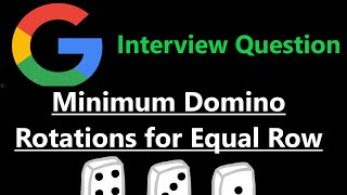 Minimum Domino Rotations for Equal Row - Leetcode 1007 - Python