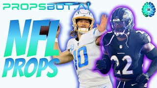 NFL Wildcard Saturday Best Plays | NFL Prizepicks | PropsBot.AI App Picks