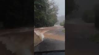 Nubifragio a Roma, Allagamenti a Cave  #flashflood#weather #maltempo #alluvione #flood