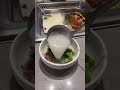 making rice porridge at a hot pot restaurant hotpot