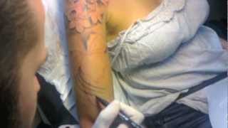 Virginie from Kells first tattoo