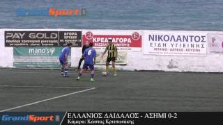 Ελλάνιος Δαίδαλος - Ασήμι 0-2: Φάσεις και γκολ