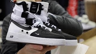 Unboxing Sneakers Nike SF AF1 White 864024-100 | Freesneak Shop