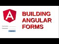 Angular Tutorial - Building Angular Forms | Angular Reactive Forms | Angular Template Driven Forms