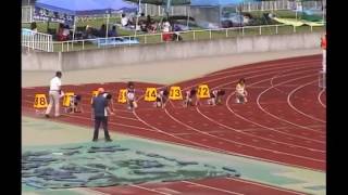 2009年　秋田県ジュニアオリンピック予選　C女子100ｍ決勝