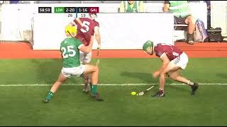 Cathal O' Neill Whacks Brian Concannon On The Head With The Hurley - Limerick v Galway 2023 Hurling