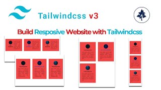 Tailwind CSS v3 Crash Course | #11- How to Build Responsive Website with Tailwindcss | #responsive