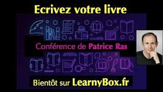 Conférencier, écrivez votre livre !