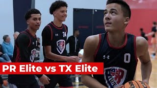 TOUGH 1ST GAME VS TEXAS ELITE 2026!!! - 8th Grade PUERTO RICO ELITE at JOHN LUCAS 2022