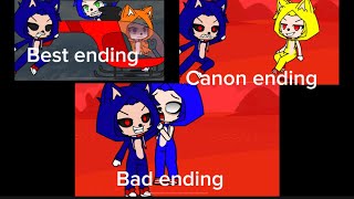 Sonic and friends react to confronting yourself |final zone| (all endings)