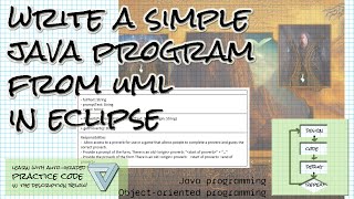 Creating and documenting a simple class & client in Eclipse: Object-Oriented Programming with Java