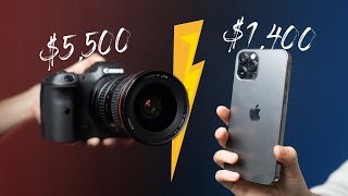 iPhone 12 Pro vs Canon R5 | Photography Comparison