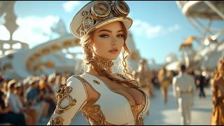 Steampunk 2150 Fashion | Runway Elegance