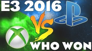 Sony vs Microsoft E3 2016 - Who Won? PS4 vs Xbox One Console War