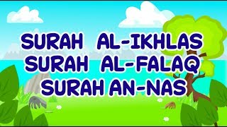 Surah Al-Ikhlas to Surah An-Nas for kids