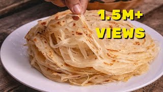 Kerala Layered  Parotta, Detailed Video | ലെയർ പൊറോട്ട എളുപ്പത്തിൽ ഉണ്ടാക്കാം|Adukkala Magic Recipes