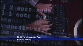 Child porn suspect's past