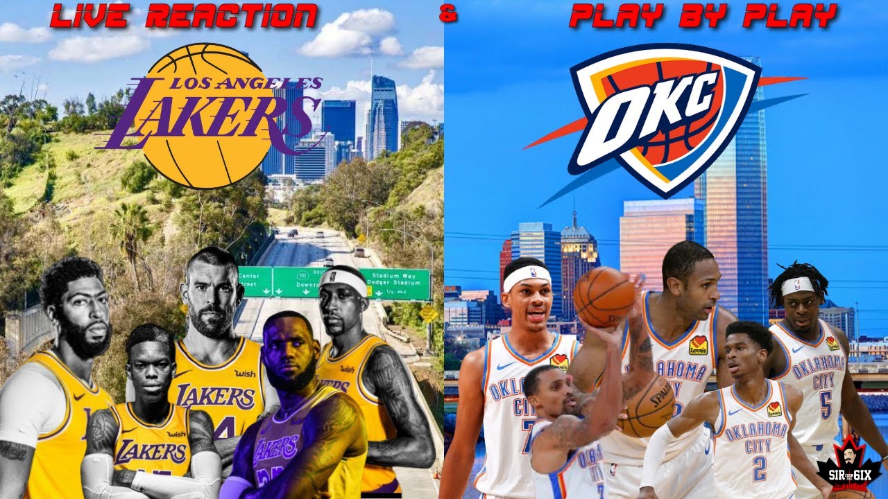 NBA Live Stream: Los Angeles Lakers Vs Oklahoma City Thunder (Live ...