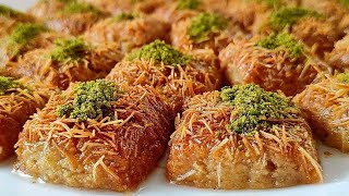 BAKLAVA DEĞİL ✋ AMA BAKLAVA TADINDA🏆 Kıyır KIYIR ŞERBETLİ TATLI TARİFİ‼️ RAMAZAN'DA FAVORİNİZ OLACAK