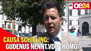 Causa Schilling: Bohrn Mena klagt, Gudenus nennt VdB "Homo"