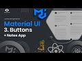 React Material UI Tutorial | 3. Buttons