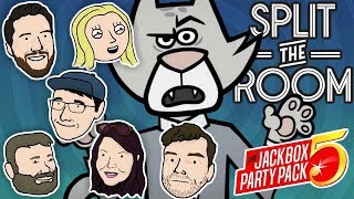 Let's Play SPLIT THE ROOM | The Jackbox Party Pack 5 | Graeme Games | JBPP5 Gameplay