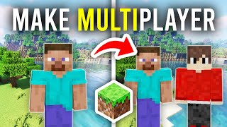 How To Make A Singleplayer World Into Multiplayer Server In Minecraft - Full Guide