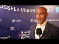 marvin rees mayor of bristol at brussels urban summit 2023