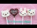 How To Make Cute Chocolate Lollipops!