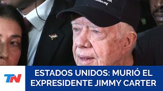 LUTO EN ESTADOS UNIDOS: Murió el expresidente estadounidense Jimmy Carter a los 100 años