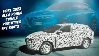 1st Look At The 2022 Alfa Romeo Tonale SUV Prototype Testing