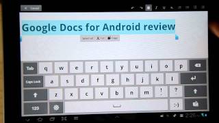 Google Docs for Android Review